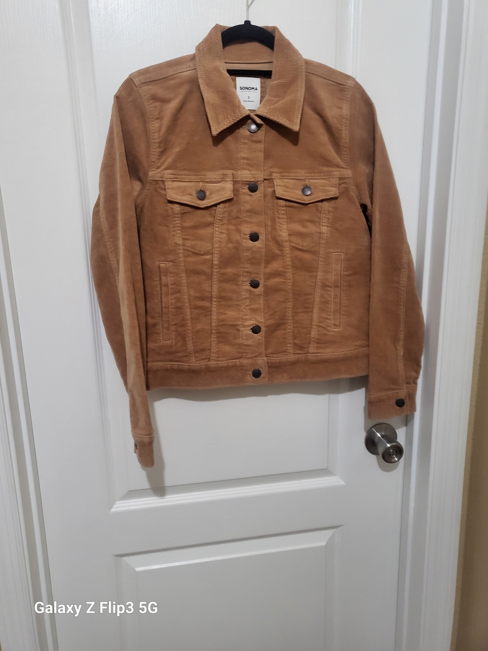 Sonoma Goods For Life Women's Corduroy Jacket - Tan Brown (Small)​ - Picture 4 of 9